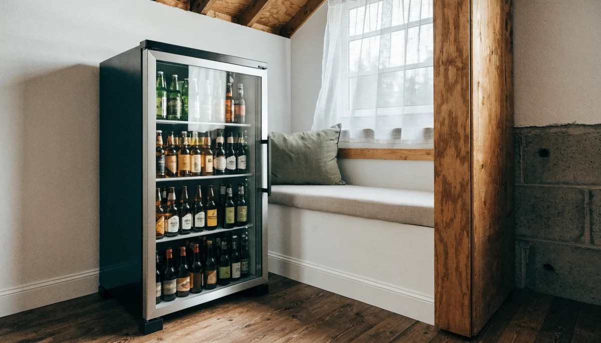 Beer Fridge With Glass Door: The Perfect Accessory For Your Man Cave