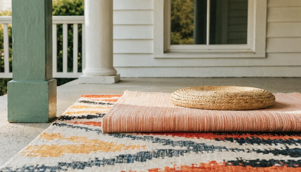 Here's How To Layer Rugs To Make Your Porch Look Magazine-Perfect
